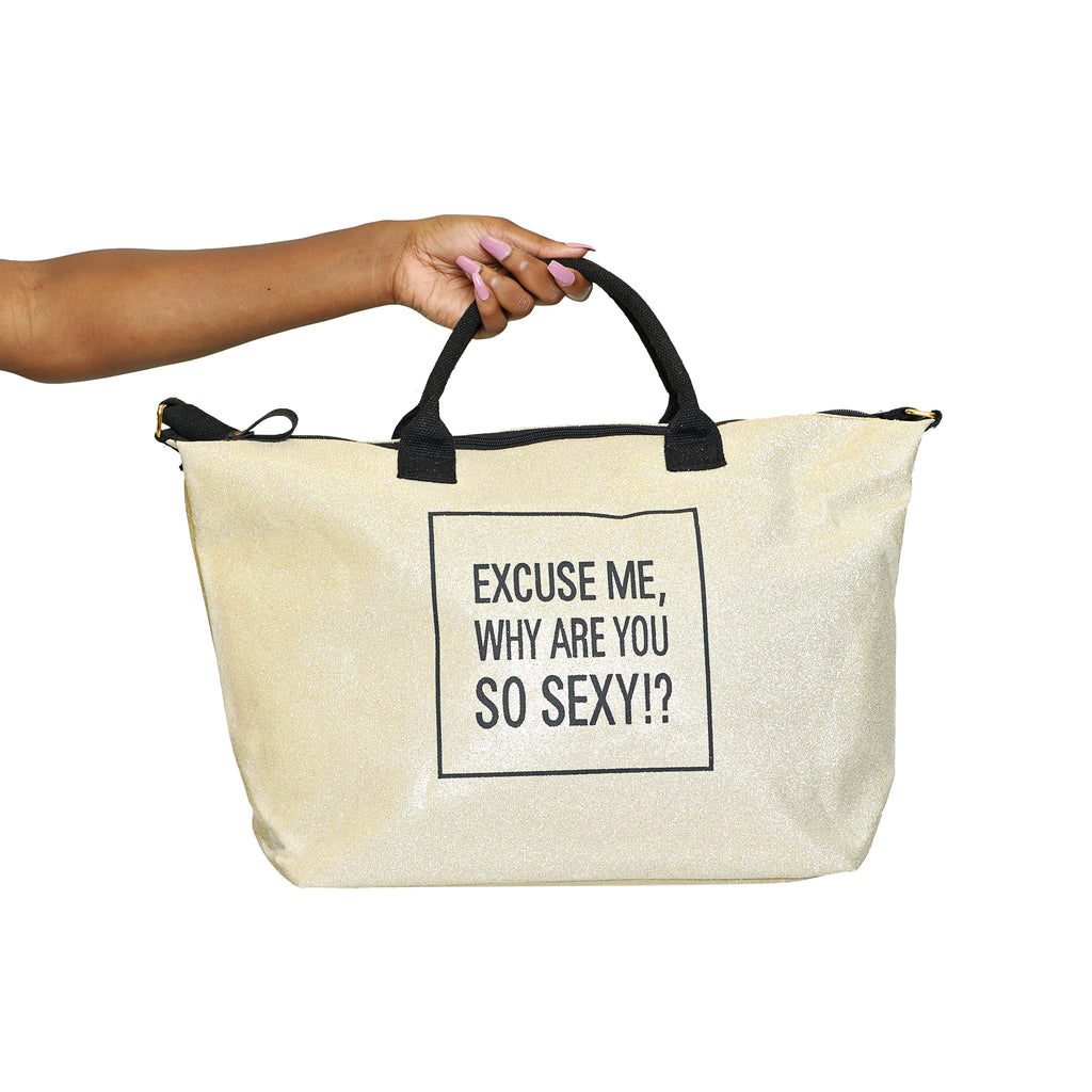 Sexy tote-Gold - Luxe Clothing Boutique & Accessories