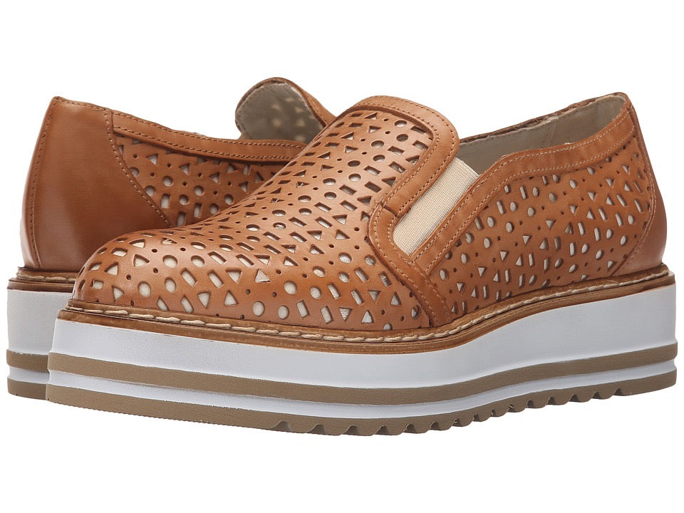 The Allstar- Slip On Brown Leather Oxford - Luxe Clothing Boutique & Accessories