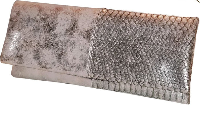 Silver Clutch - Luxe Shoe Boutique & Accessories