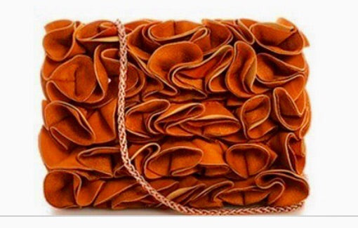 Flower detail clutch - Luxe Shoe Boutique & Accessories