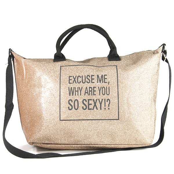 Sexy tote-Gold - Luxe Shoe Boutique & Accessories
