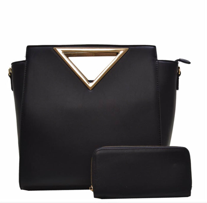Black Fashion Handbag - Luxe Shoe Boutique & Accessories