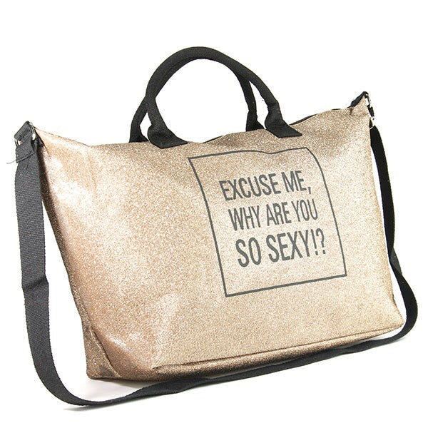 Sexy tote-Gold - Luxe Shoe Boutique & Accessories