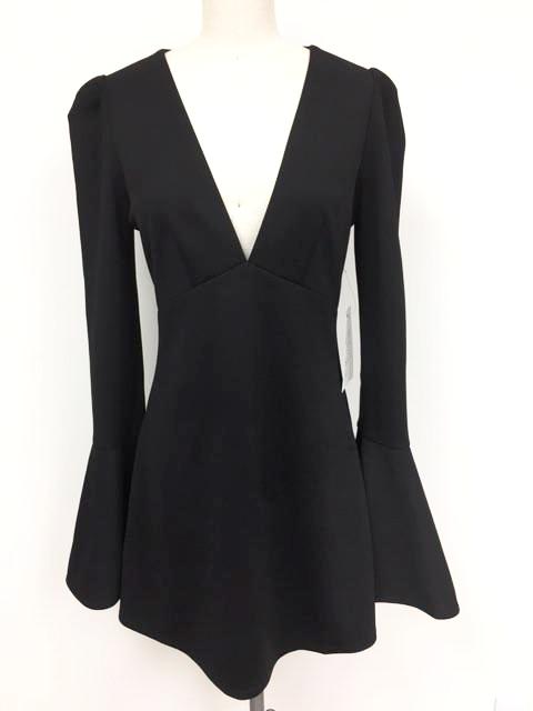 Black bell sleeve dress - Luxe Shoe Boutique & Accessories