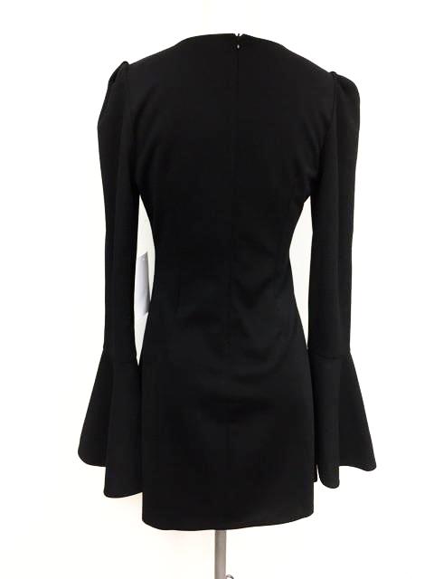 Black bell sleeve dress - Luxe Shoe Boutique & Accessories