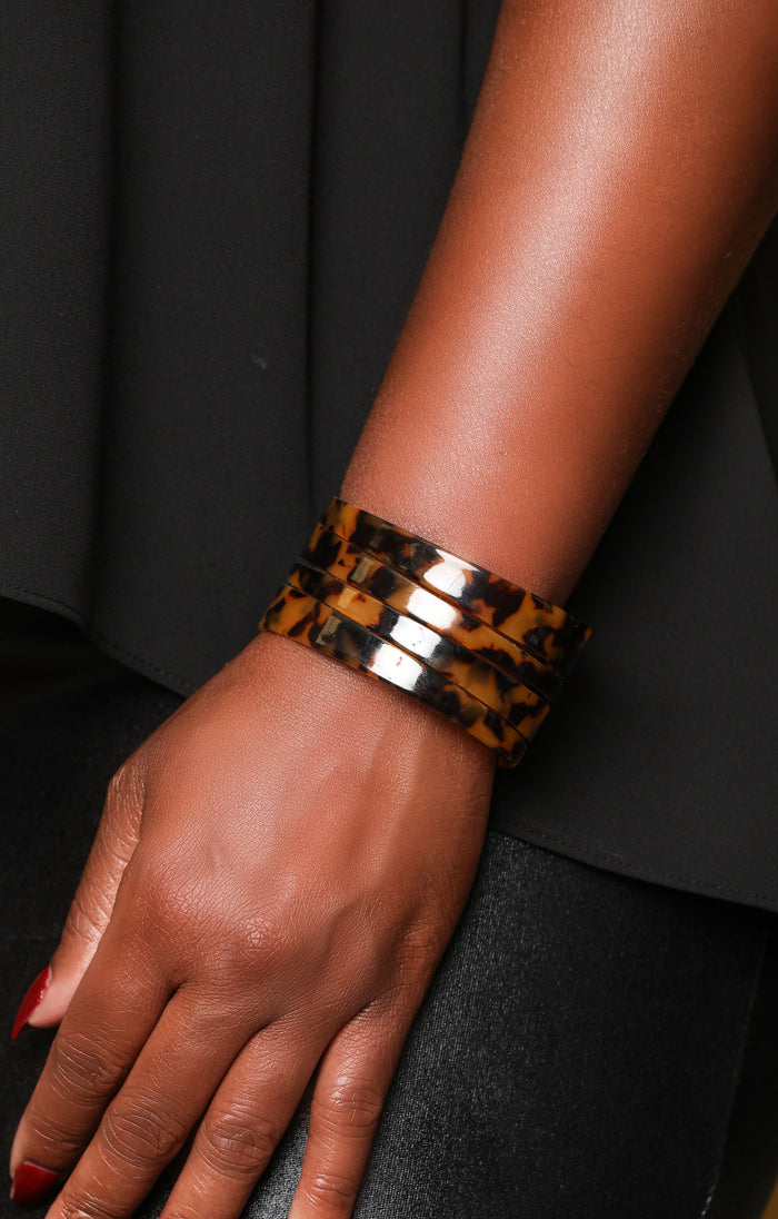 Leading Lady- Leopard Cuff - Luxe Clothing Boutique & Accessories