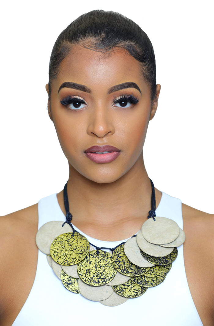 Paper made necklace - Luxe Clothing Boutique & Accessories